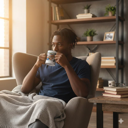 The Hue Man Chess Game Coffee Mug: A Sip of Black Brilliance & Hidden History