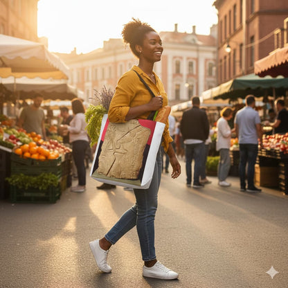 Queen Nefertiti Tote Bag