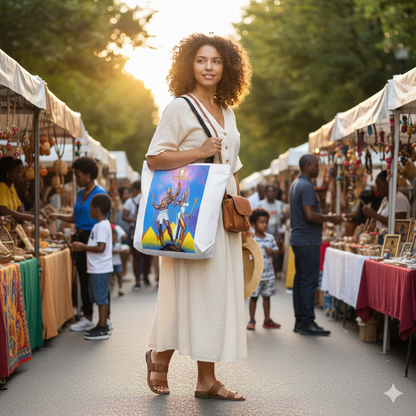 Ancient Egyptian Heritage Tote