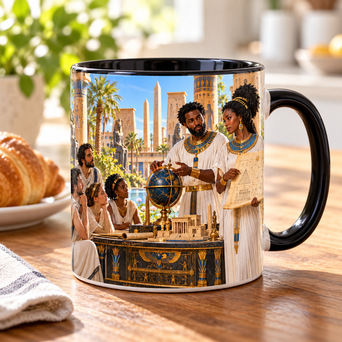 The Lie Is Modern. The Truth Is Ancient. — Kemetic Scholars Coffee Mug