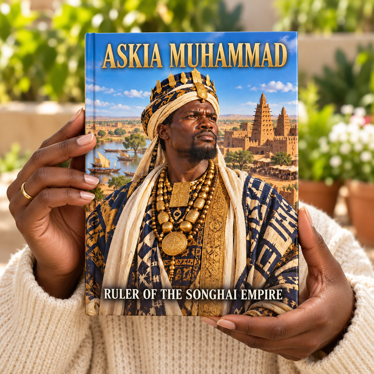 Askia Muhammad Ruler of the Songhai Empire Hardcover Journal