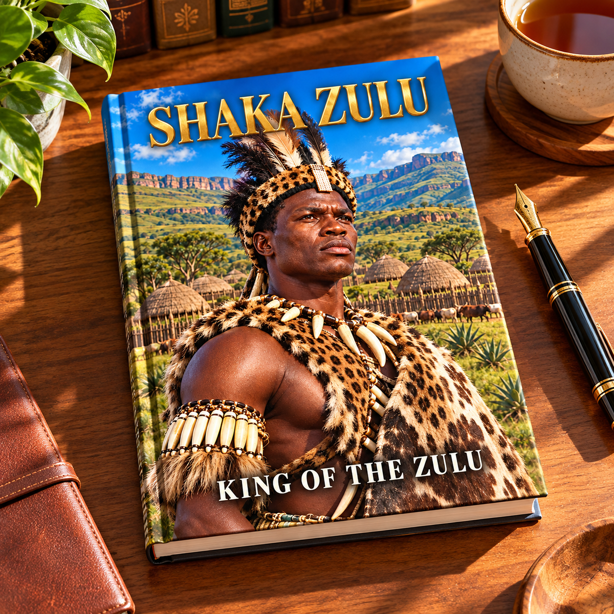 Shaka Zulu Hardcover Journal | King of the Zulu | African History Journal