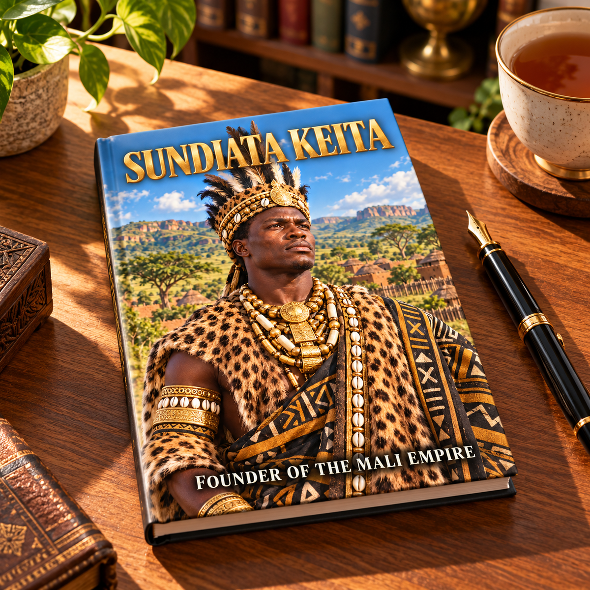 Sundiata Keita Hardcover Journal | Founder of the Mali Empire | African History Journal