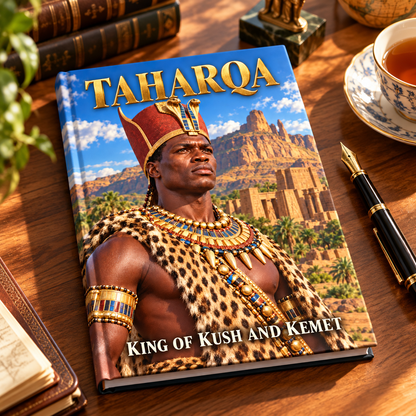 Taharqa Hardcover Journal | King of Kush and Kemet | African History Journal