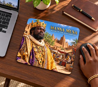 Mansa Musa Hardcover Journal | Ruler of the Mali Empire | African History Journal