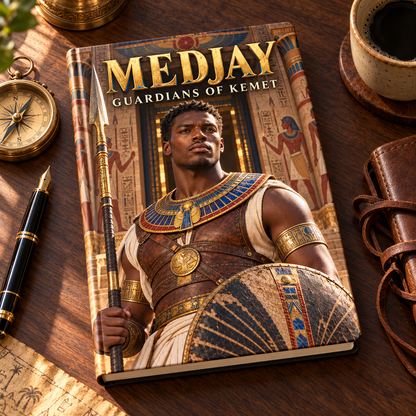 Medjay: Guardians of Kemet Journal | African Heritage Writing Notebook