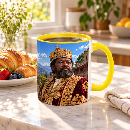 Menelik II Coffee Mug | Emperor of Ethiopia | African History Mug