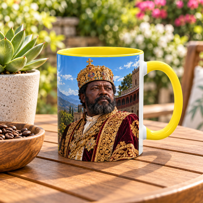 Menelik II Coffee Mug | Emperor of Ethiopia | African History Mug