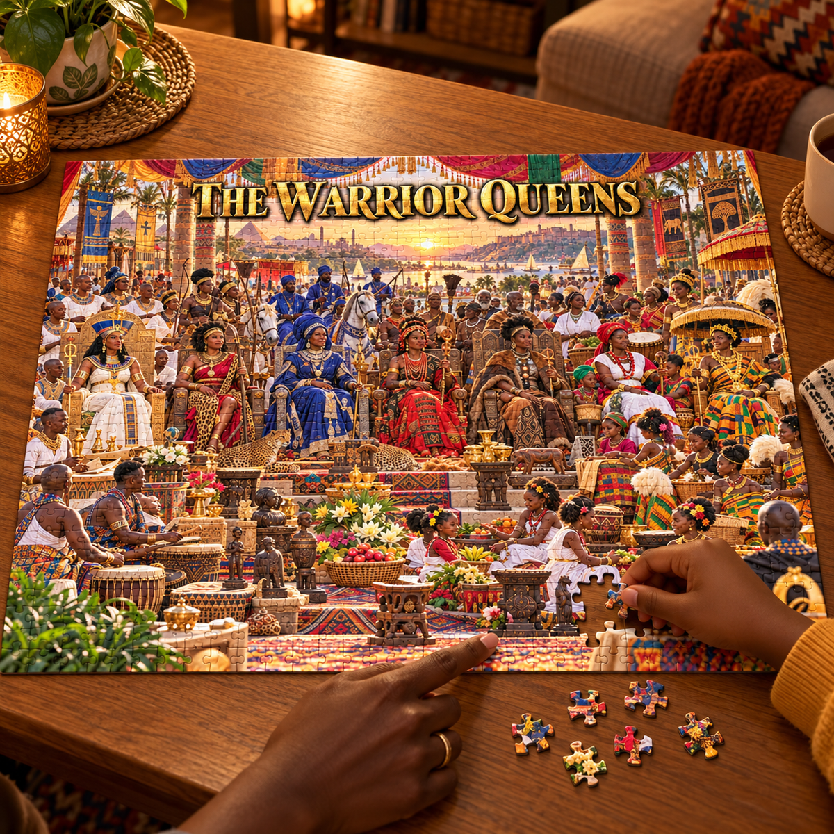 The Warrior Queens — Assembly of Queens Jigsaw Puzzle