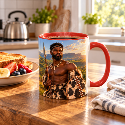 Shaka Zulu Coffee Mug | King of the Zulu | African History Mug
