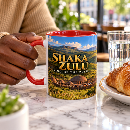 Shaka Zulu Coffee Mug | King of the Zulu | African History Mug