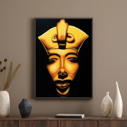 Akhenaten of Kemet — The Aten Reformer (Educational Art Print)