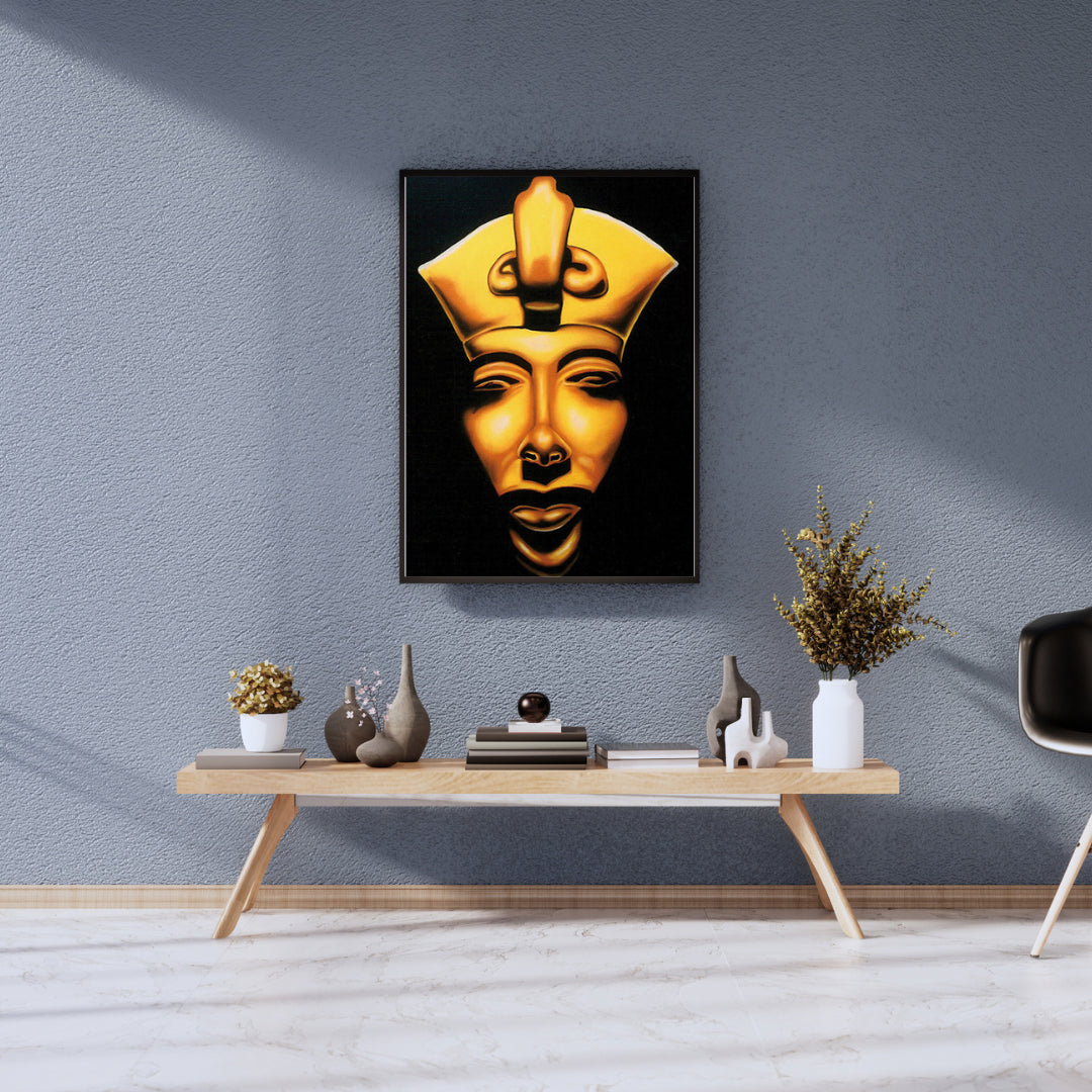 Akhenaten of Kemet — The Aten Reformer (Educational Art Print)