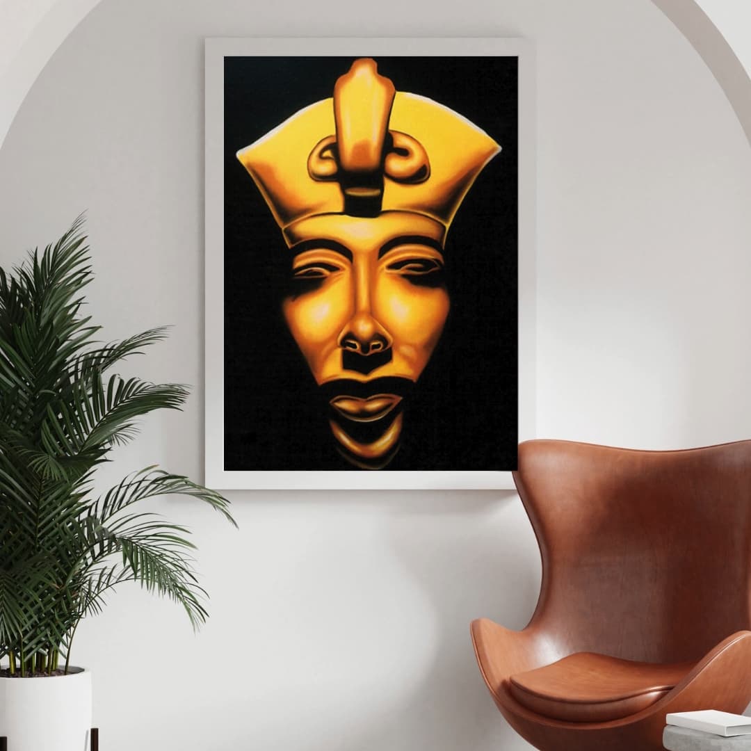 Akhenaten: Pharaoh of Kemet - Black African Kings Art Print