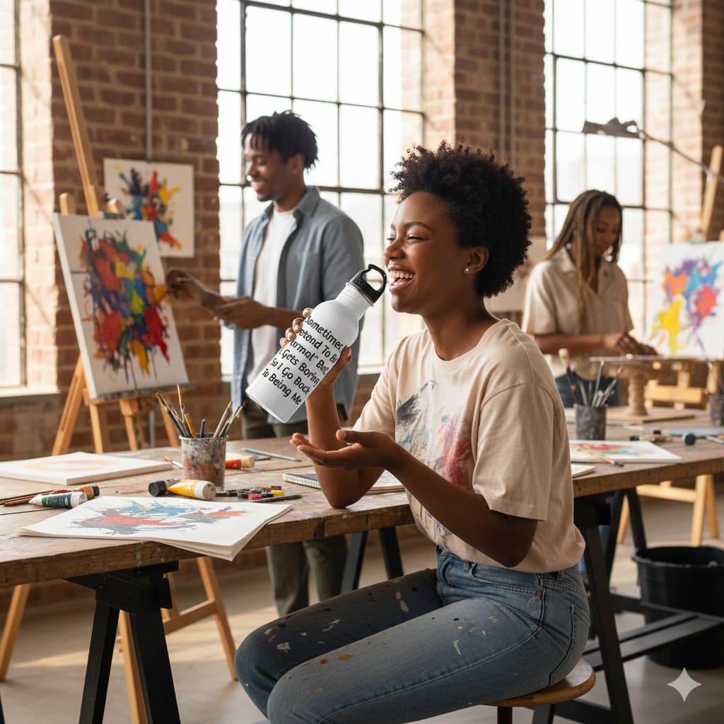 Embrace Your True Self Hydration Bottle