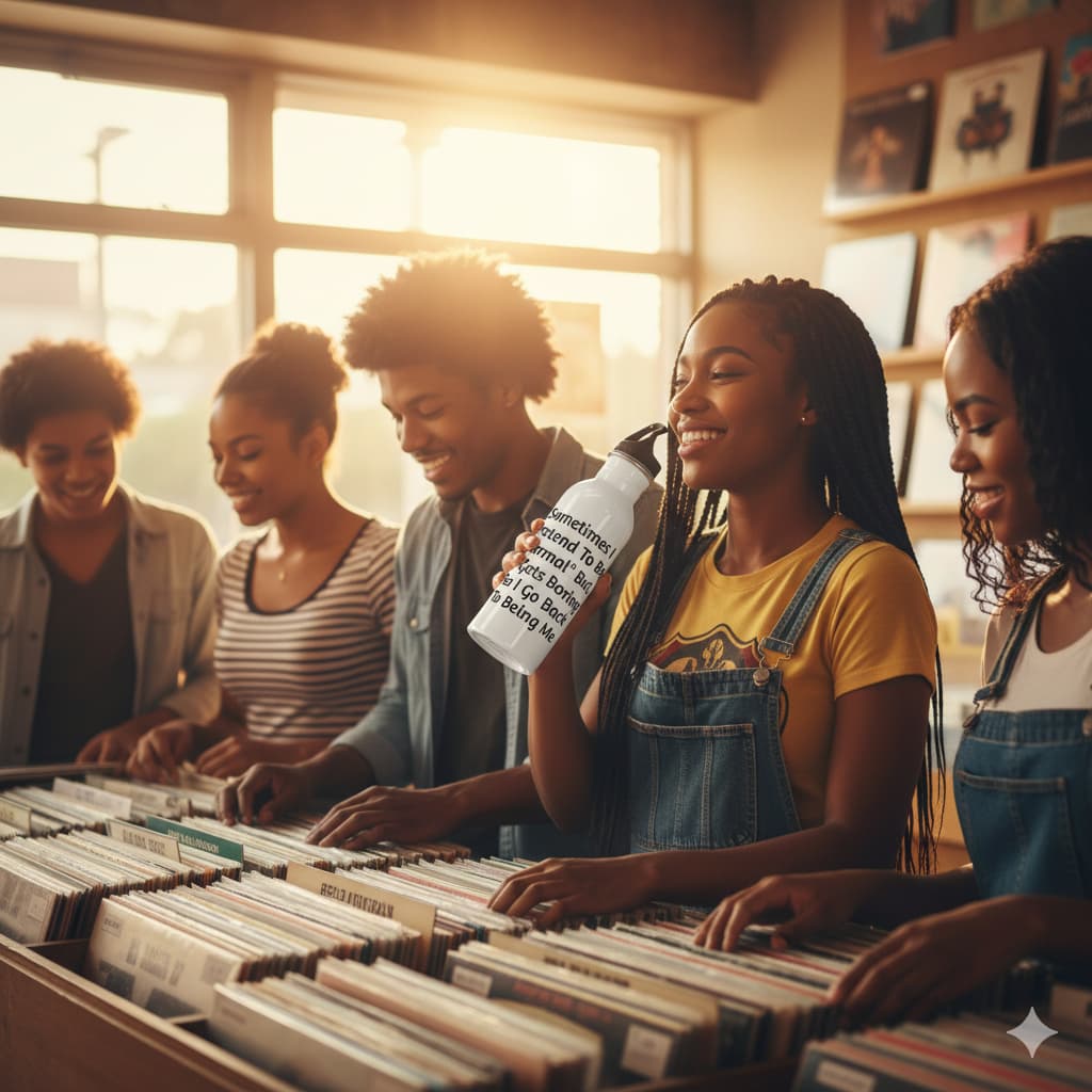Embrace Your True Self Hydration Bottle