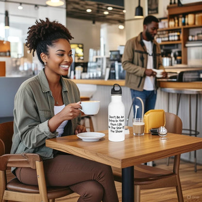 Be The Star Of Your Show" Motivational Water Bottle - Empowering & Inspirational Quote Drinkware