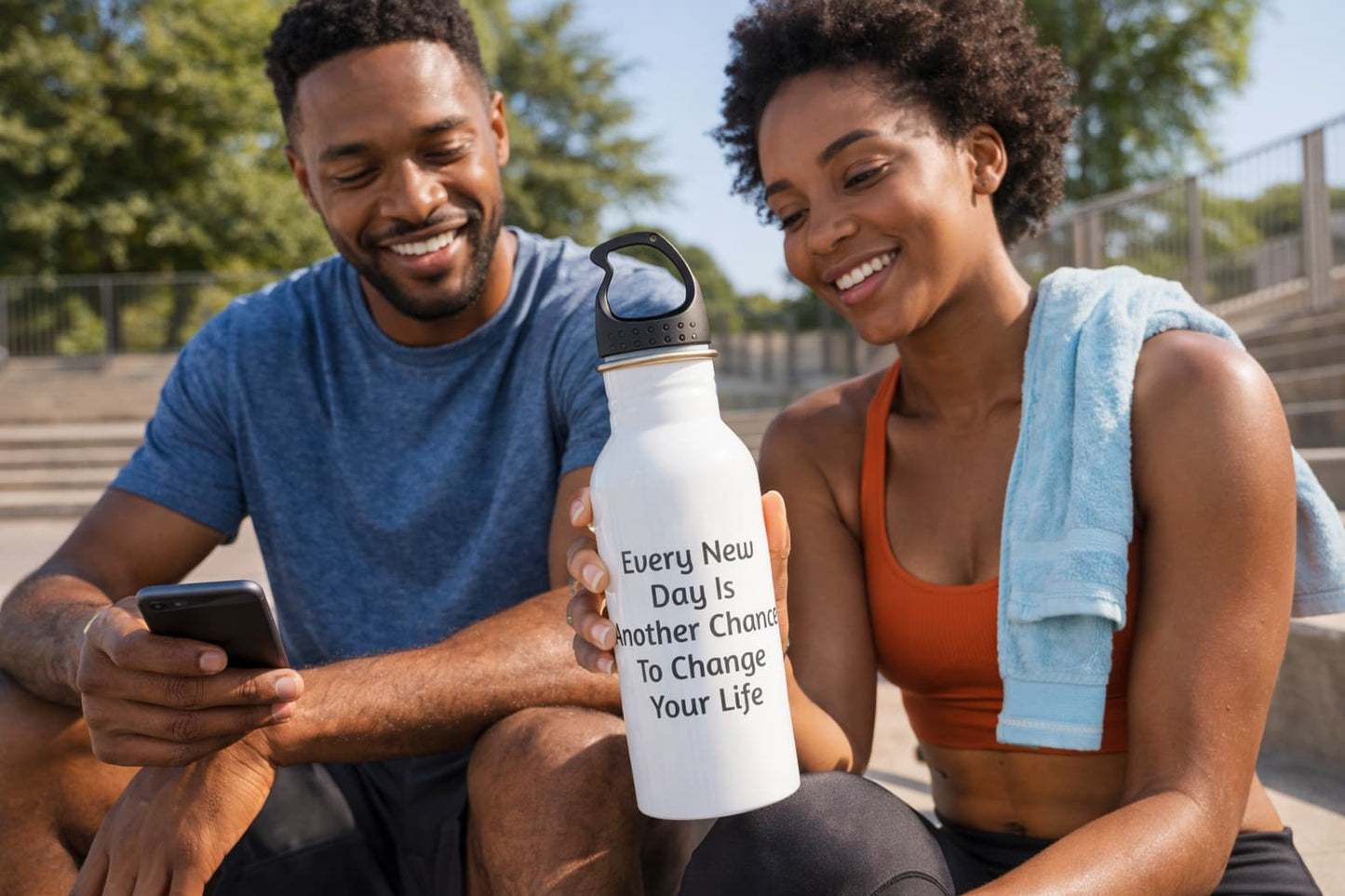 Your Daily Opportunity  Water Bottle