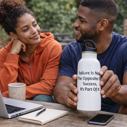 Failure Is Part Of Success Water Bottle