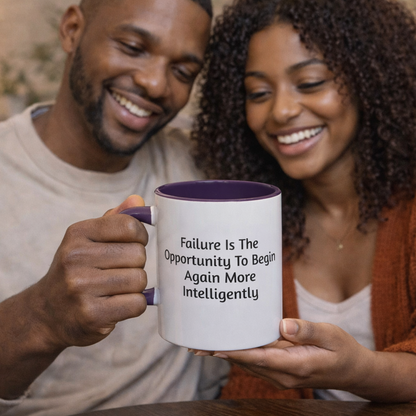 Daily Motivation Mug – Opportunity to Begin Again Coffee Mug