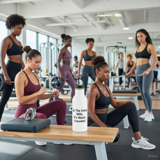 Go The Extra Mile Water Bottle