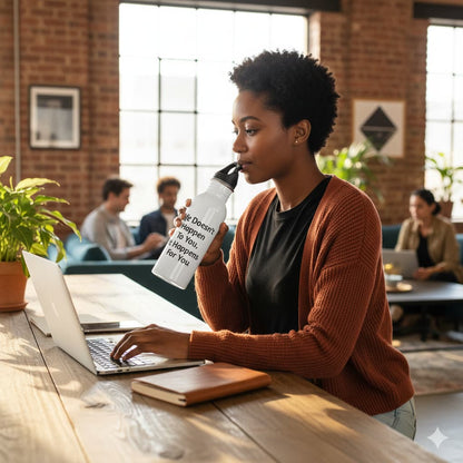 Life Happens For You Water Bottle