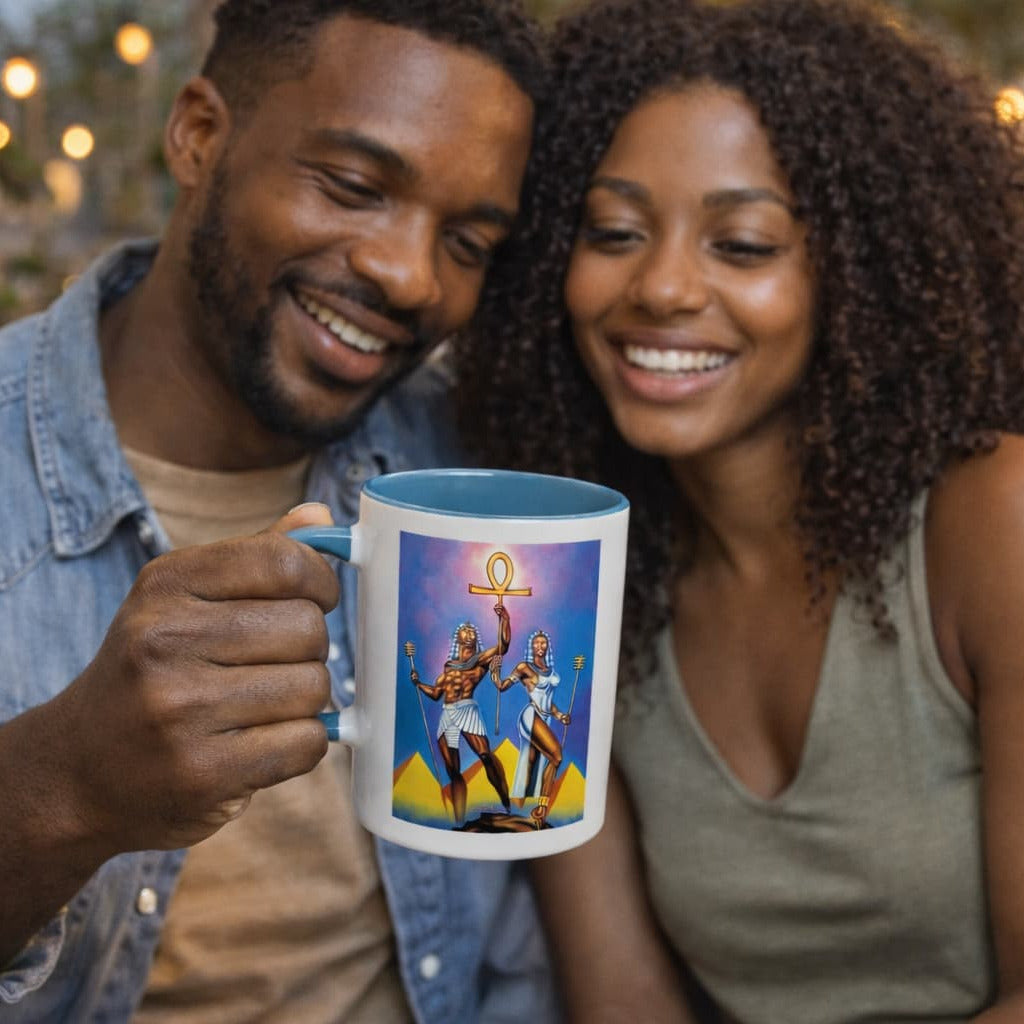 Ancient Kemet Legacy Mug | African Egypt & Ethiopian Coffee History