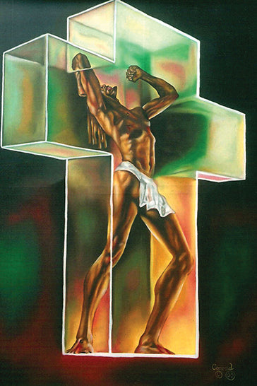 African American Resilience Art Print - "From Burden to Breakthrough"