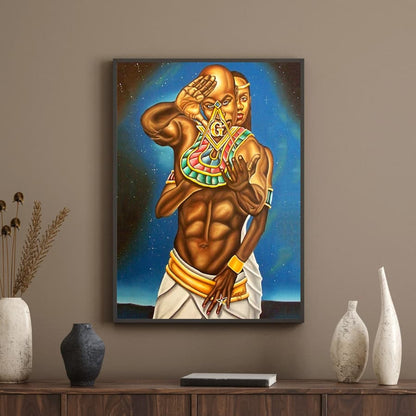 A Mason & An Eastern Star — Legacy, Light, and Lineage (Fine Art Print)