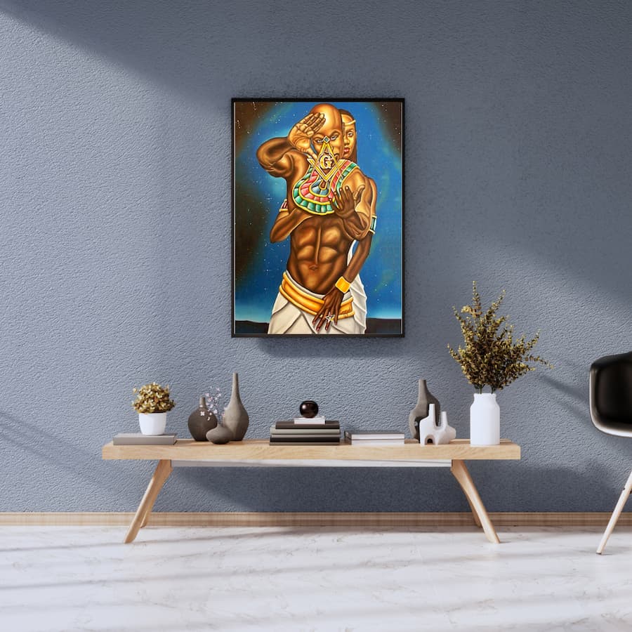 A Mason & An Eastern Star — Legacy, Light, and Lineage (Fine Art Print)