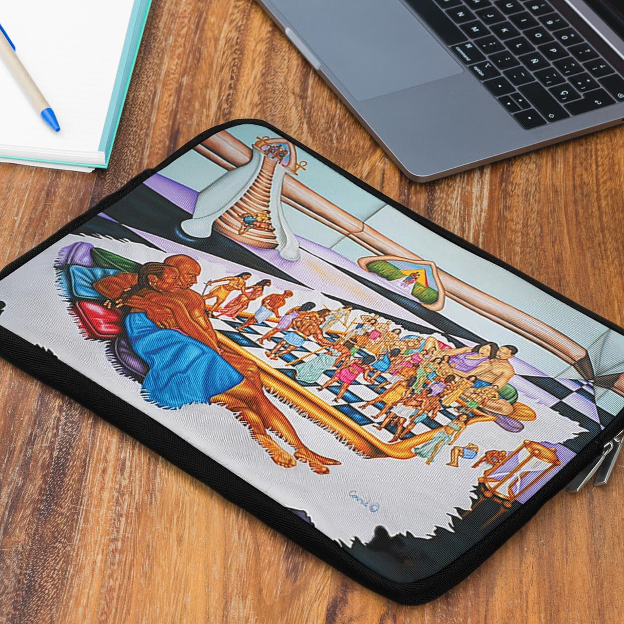 The Hue Man Chess Game – Unity Laptop Sleeve -
