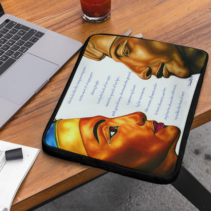 Nefertiti & Akhenaten – Ancient Love Poem Laptop Sleeve