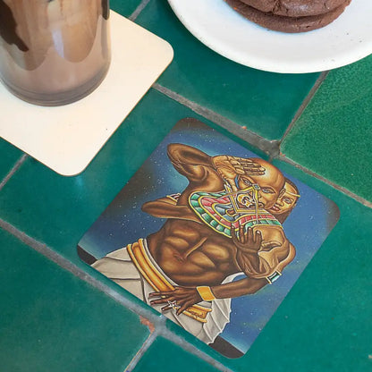 Masonic Couple coaster