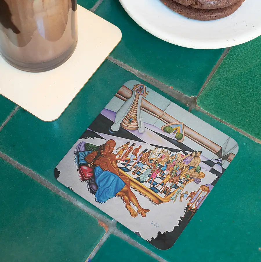 Cultural Unity Coaster — Consciousness Design | Hotep Creations