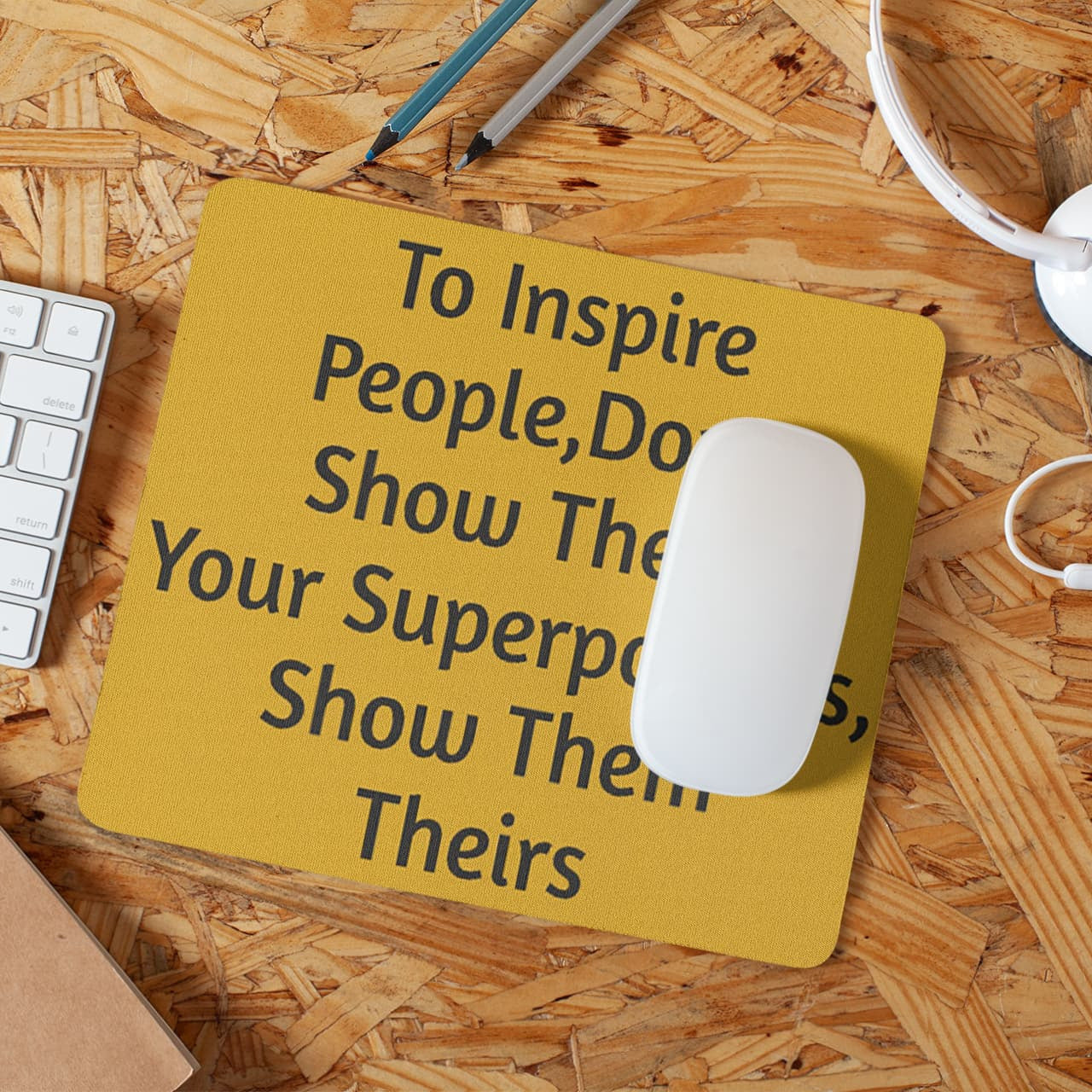 Leadership & Mentorship Motivational Mousepad