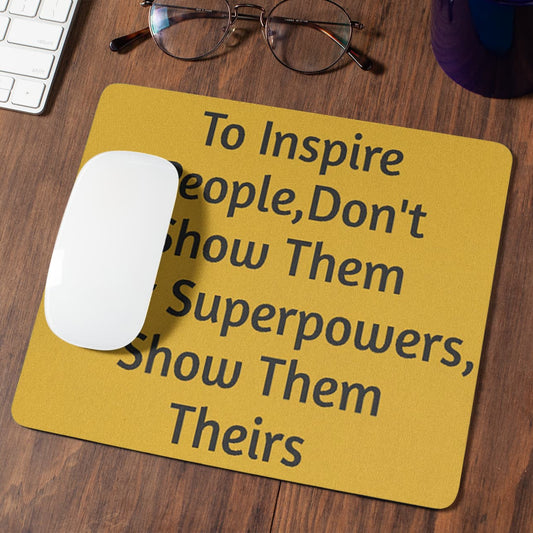 Leadership & Mentorship Motivational Mousepad