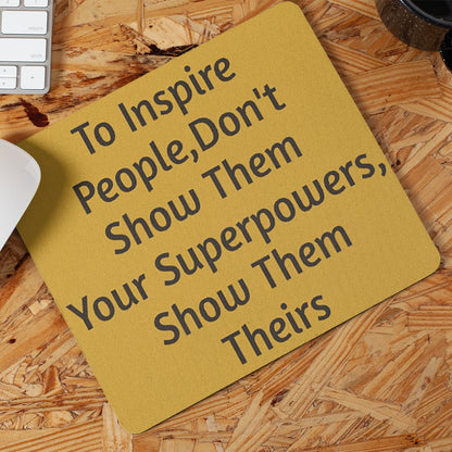 Leadership & Mentorship Motivational Mousepad