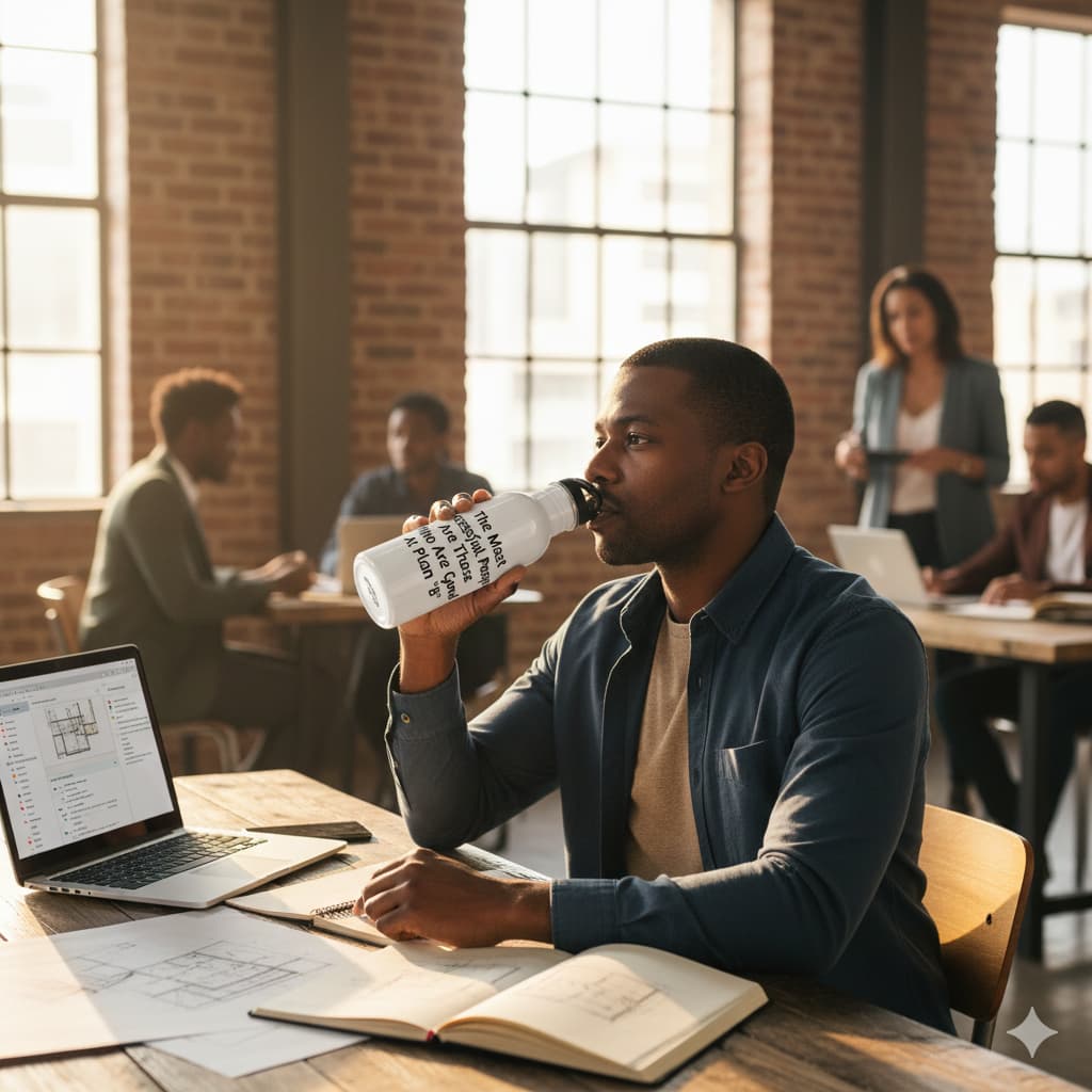 Good At Plan B – Stainless Steel Water Bottle