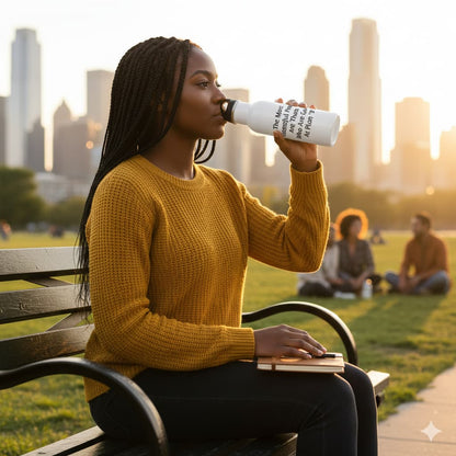 Good At Plan B – Stainless Steel Water Bottle