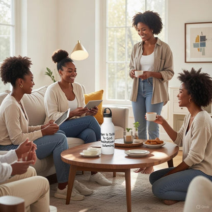 "Prayer & Meditation" Spiritual Water Bottle