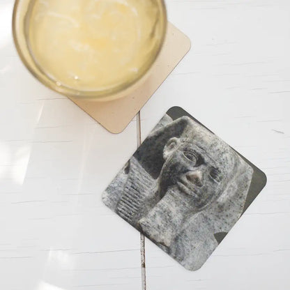 Pharaoh Sahure Pyramid Builder Coaster | Hotep Creations