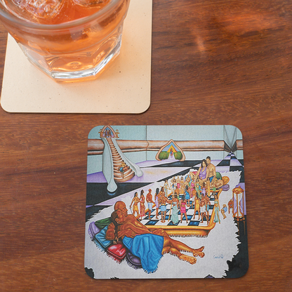 Cultural Unity Coaster — Consciousness Design | Hotep Creations