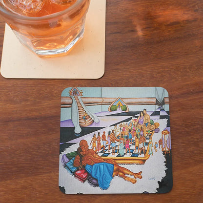 Cultural Unity Coaster — Consciousness Design | Hotep Creations