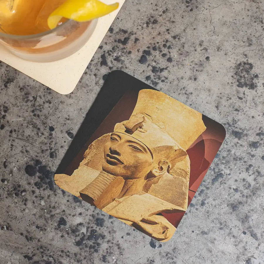 Akhenaten Coaster – Father of Monotheism | Hotep Creations