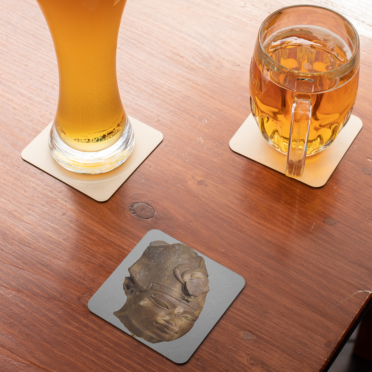 Golden Age Egyptian King Coaster