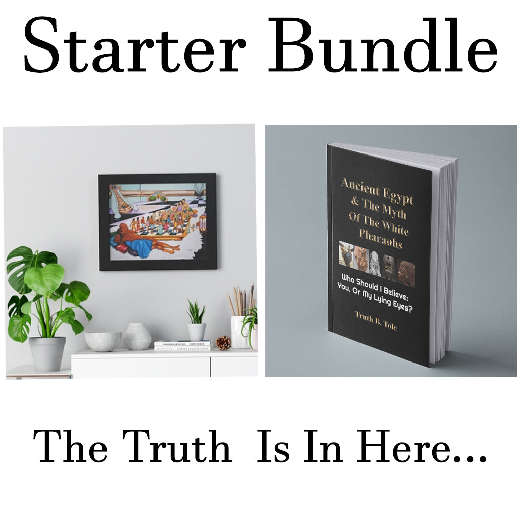 Starter Bundle — The Hue Man Chess Game (14×11 Print) + eBook