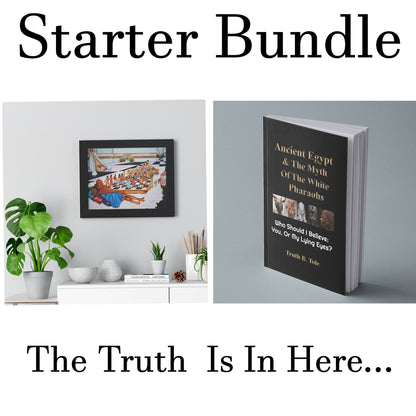 Starter Bundle — The Hue Man Chess Game (14×11 Print) + eBook
