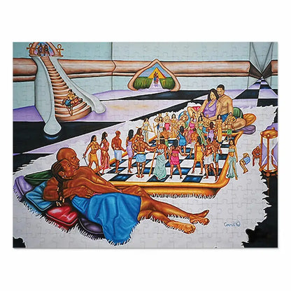 The Hue Man Chess Game — Jigsaw Puzzle (500/1000 pcs)